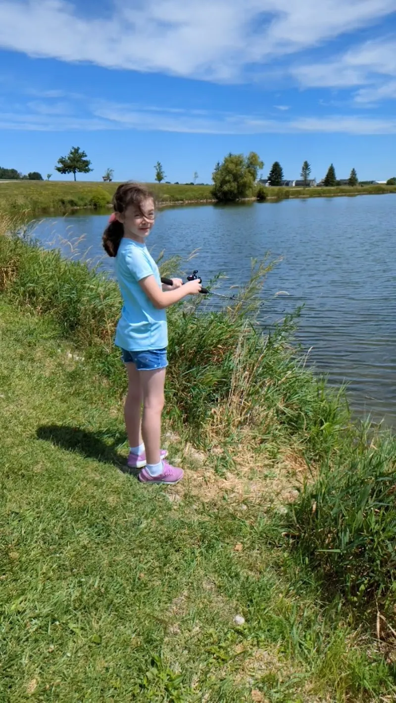 Lake Petocka park in Carlisle, IA