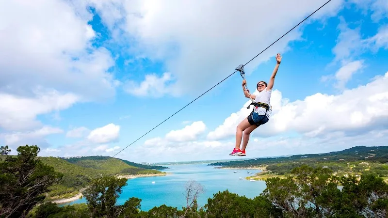 Lake Travis Zipline Adventures amusement center in Austin, TX