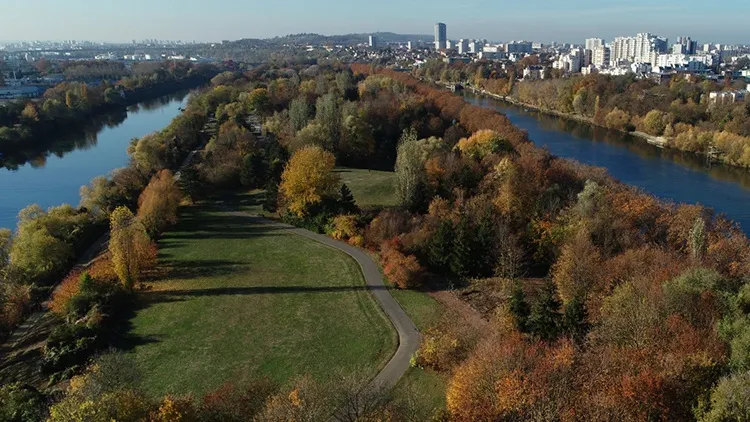 Île-Saint-Denis State Park park in Saint-Denis, IDF