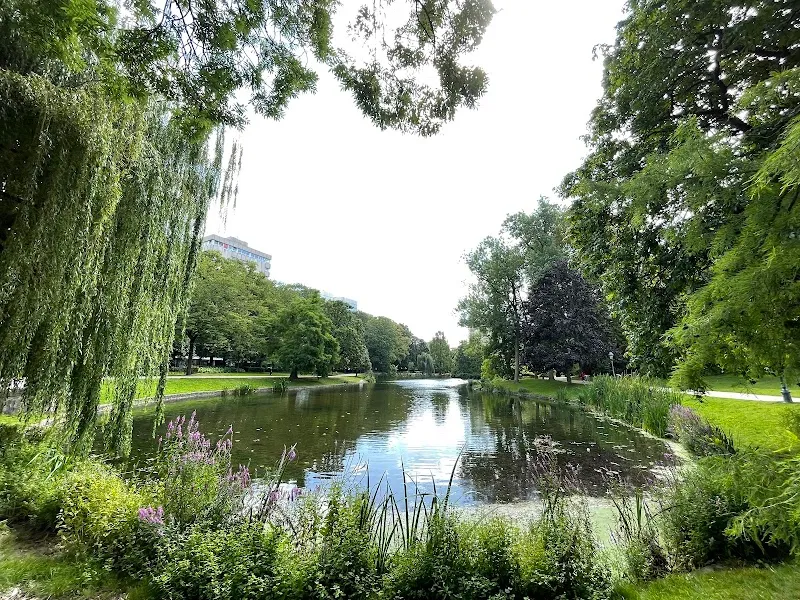 Leopold Park park in Brussels, BRU