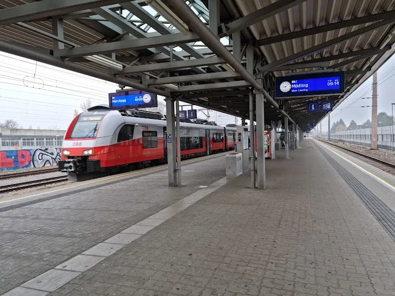 Leopoldau subway station in Leopoldau, VIE
