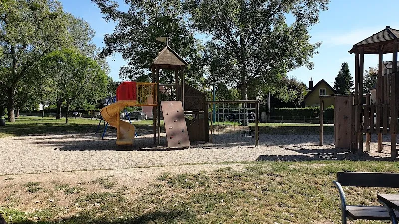 Leopoldau Playground at Schüttaustraße playground in Leopoldau, VIE