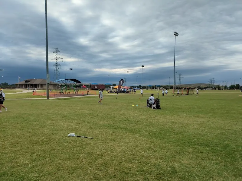 Lewisville Railroad Park park in Lewisville, TX