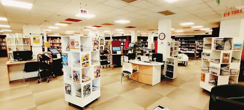 Library Aimé Césaire library in Montmorency, IDF