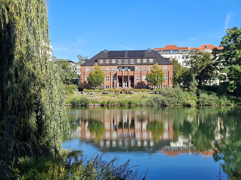 Lietzenseepark park in Charlottenburg, BE