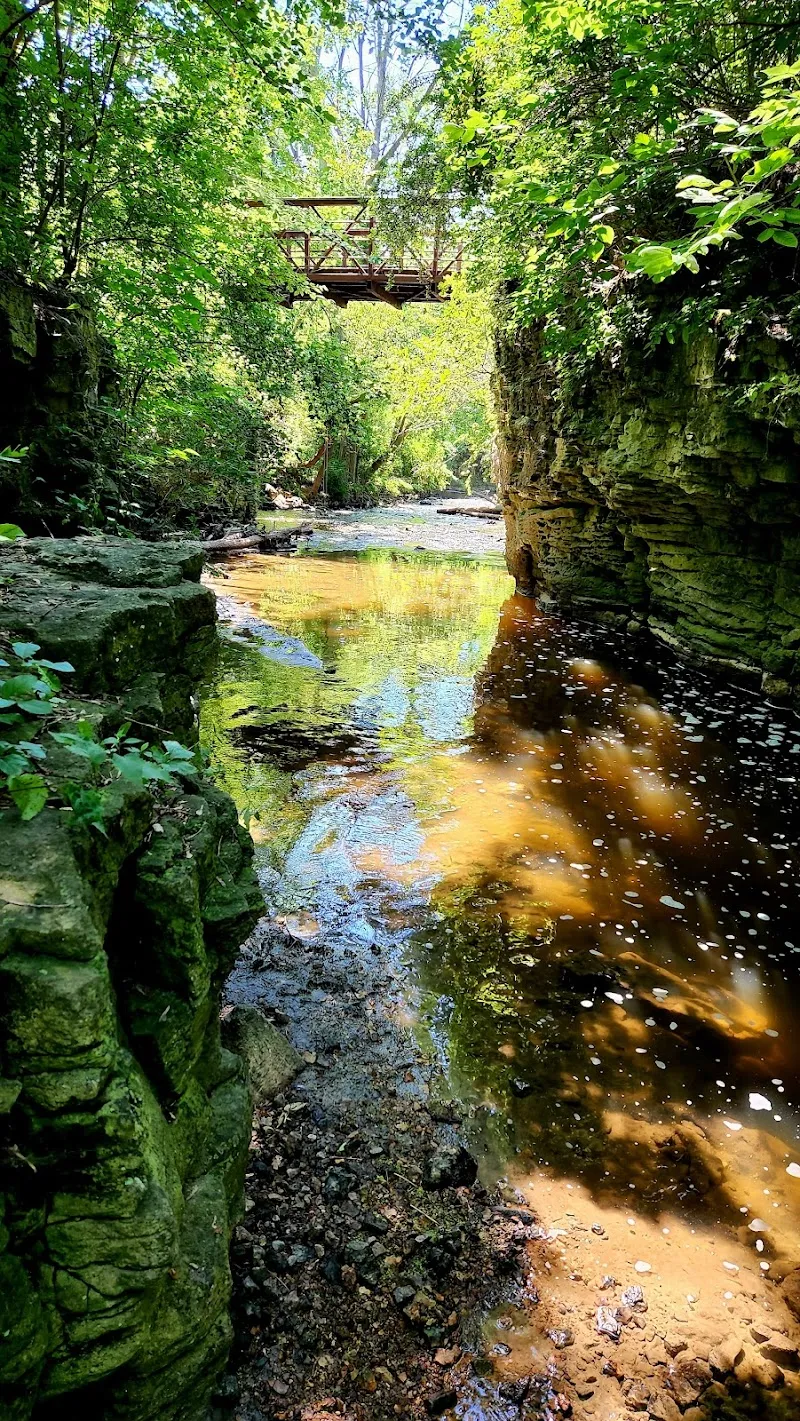 Lime Kiln Park park in Menomonee Falls, WI