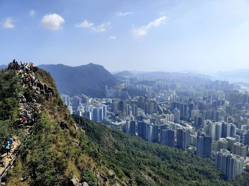 Lion Rock Country Park park in Sha Tin, HK