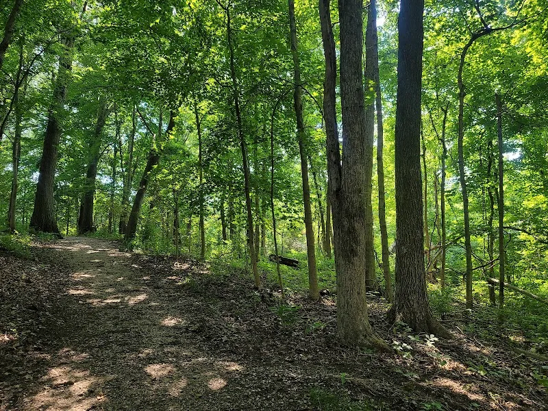 Little Turtle Trailhead hiking area in Indian Hill, OH