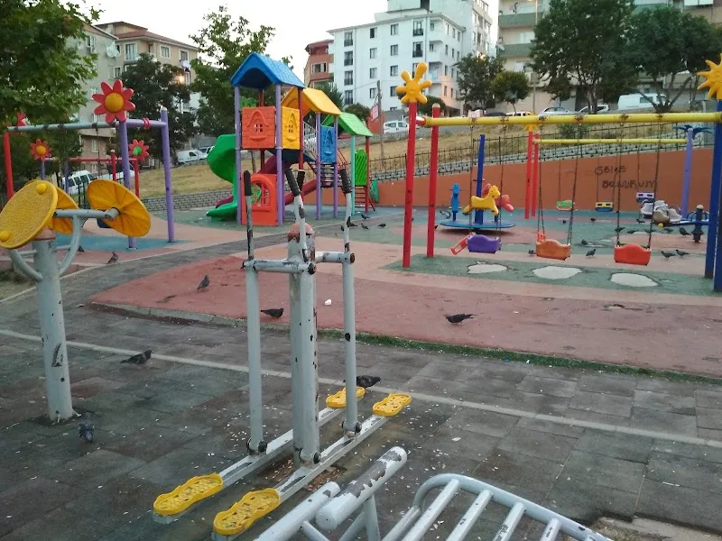 Lokomotif Park playground in Esenler, Istanbul