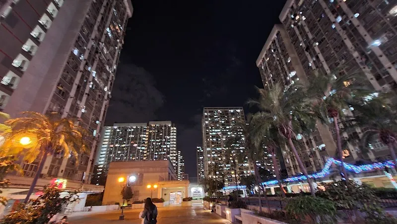 Long Ping Estate housing complex in Yuen Long, HK