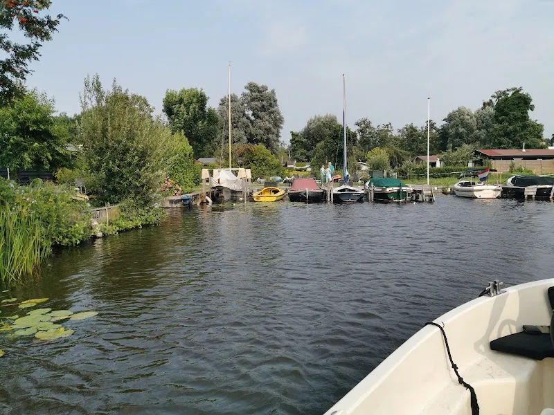 Loosdrechtse Plassen lake in Hilversum, NH