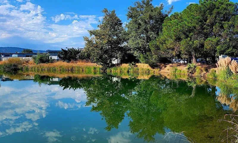 Los Gatos Creek Trail route in Los Gatos, CA