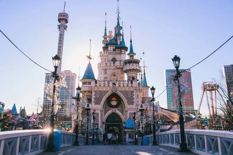 Lotte World tourist attraction in Seoul, SEL