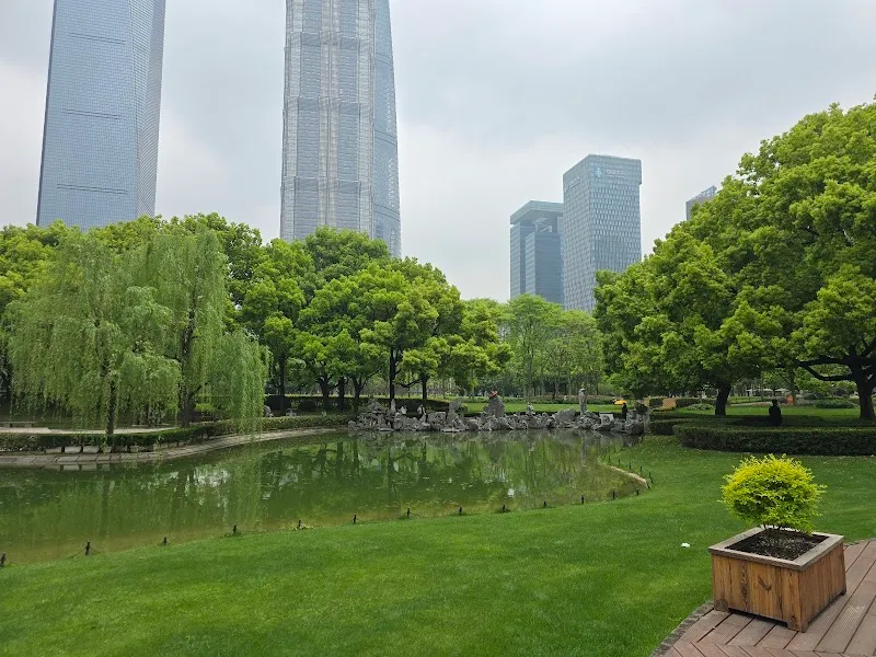 Lujiazui Central Green Space tourist attraction in Pudong New Area, SH