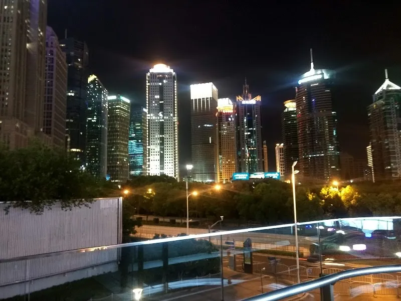 Lujiazui Ring Road route in Pudong, SH