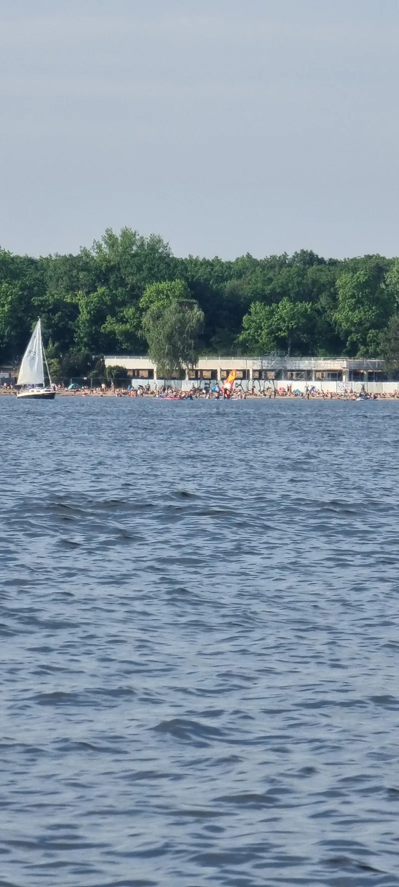 Müggelsee lake in Köpenick, BE