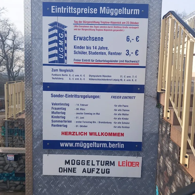 Müggelturm observation deck in Müggelsberge, BE