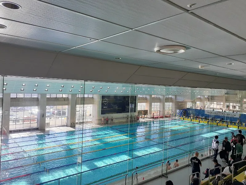Machida Municipal indoor pool gym in Machida, Tokyo