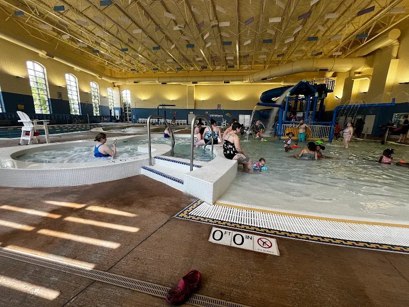 Macomb Township Recreation Center swimming pool in Chesterfield, MI
