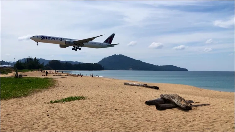Mai Khao Beach Flight Viewing Point tourist attraction in Phuket City, Phuket