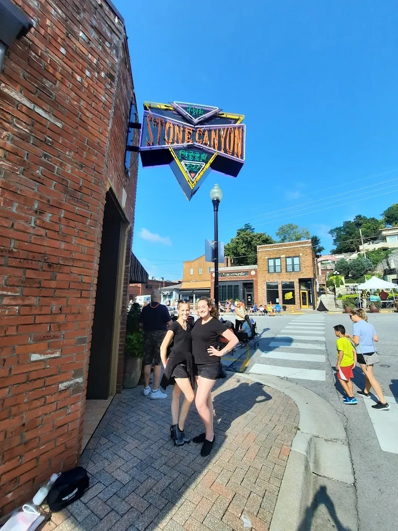 Main Street route in Parkville, MO