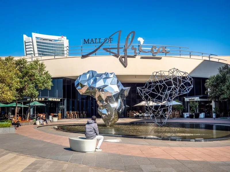 Mall of Africa shopping mall in Midrand, GP