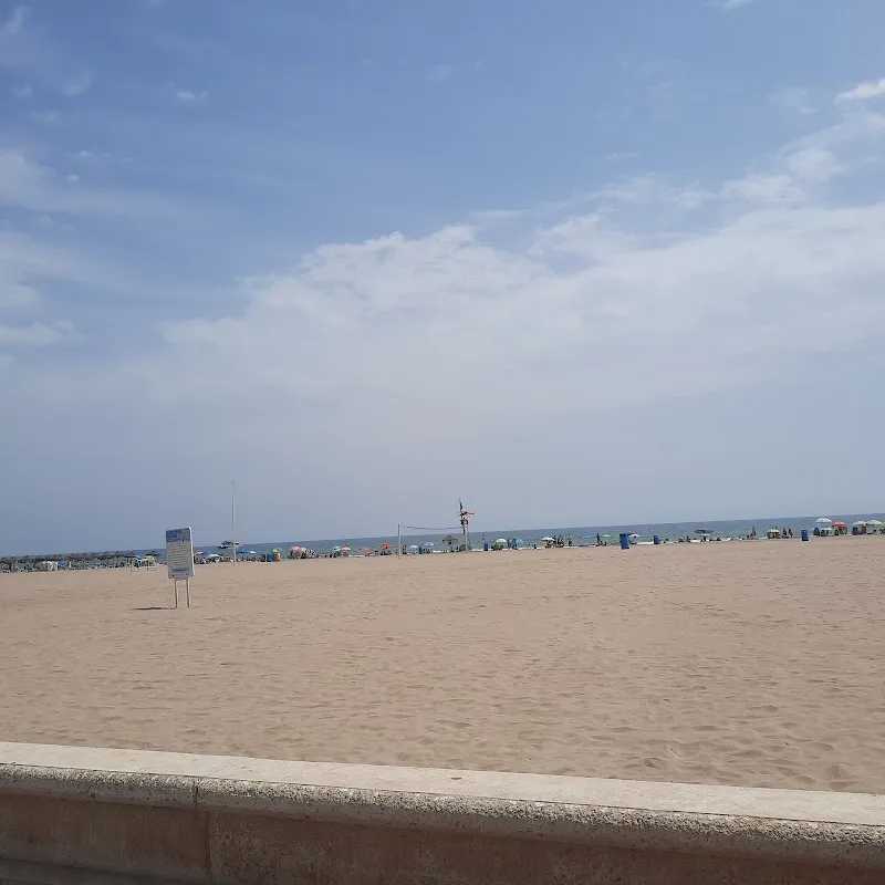 Malvarrosa beach (Valencia) beach in Valencia, VC