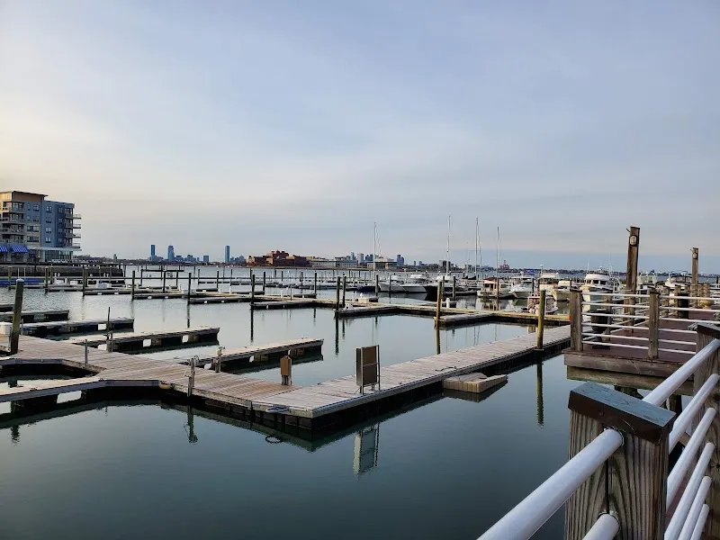 Marina Bay Boardwalk route in Quincy, MA