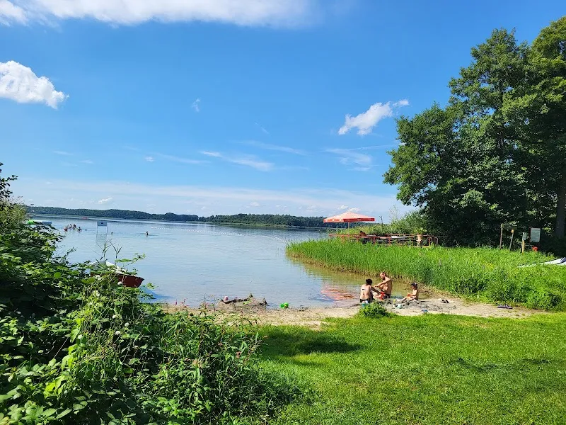 Mario beach Werder Müller swimming pool in Werder, BB