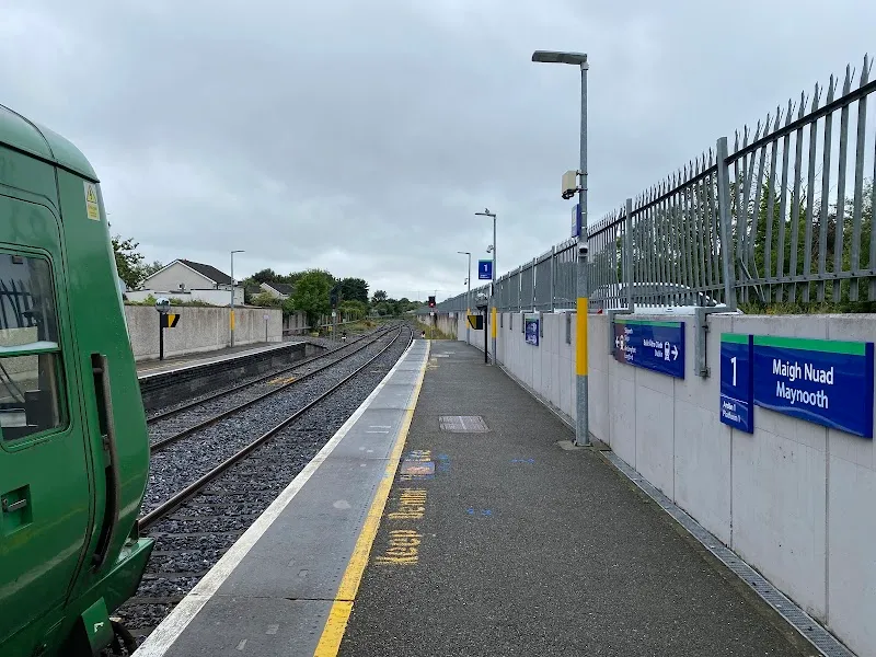 Maynooth train station in Maynooth, D