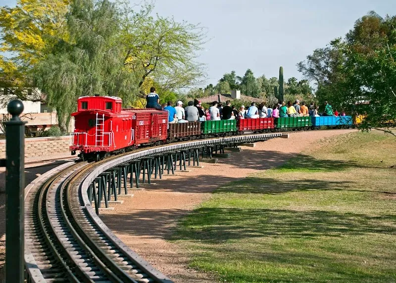 McCormick-Stillman Railroad Park park in Scottsdale, AZ
