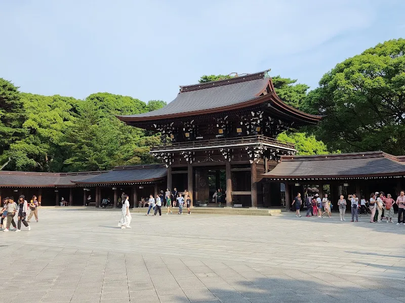 Meiji Jingu shinto shrine in Shibuya, Tokyo