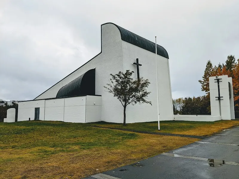 Melakirkjan Church Green Space park in Árbær, CR