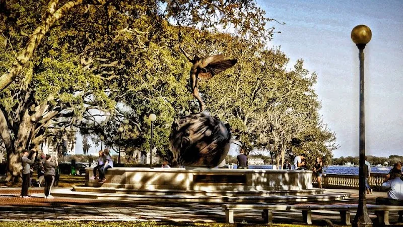 Memorial Park picnic ground in Riverside, FL