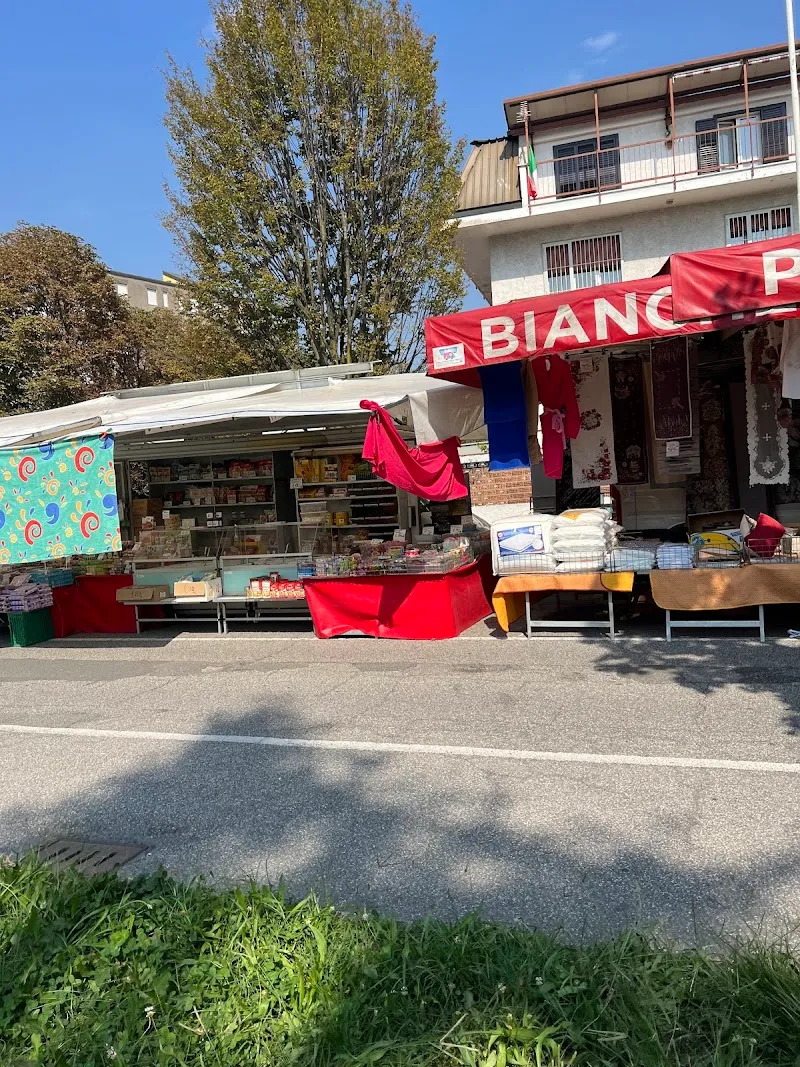 Mercato di Brugherio market in Brugherio, Lombardy