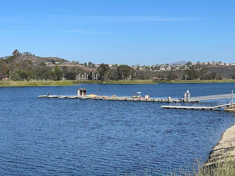 Miramar Reservoir lake in Rancho Peñasquitos, CA