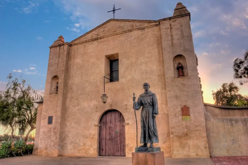 Mission San Gabriel Arcángel historical landmark in City of Industry, CA