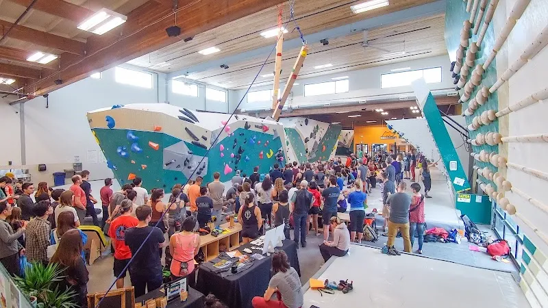 Momentum Indoor Climbing SODO yoga studio in Seattle, WA
