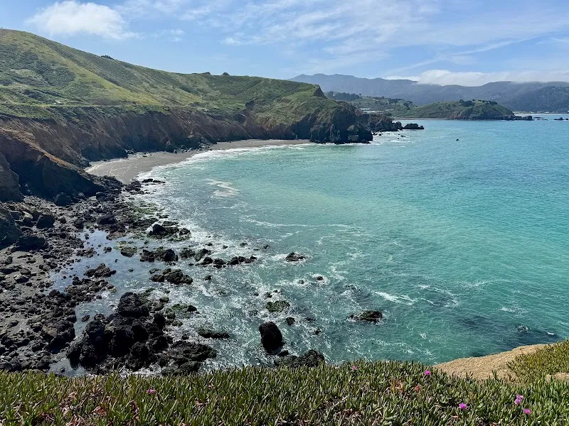 Mori Point scenic spot in Pacifica, CA