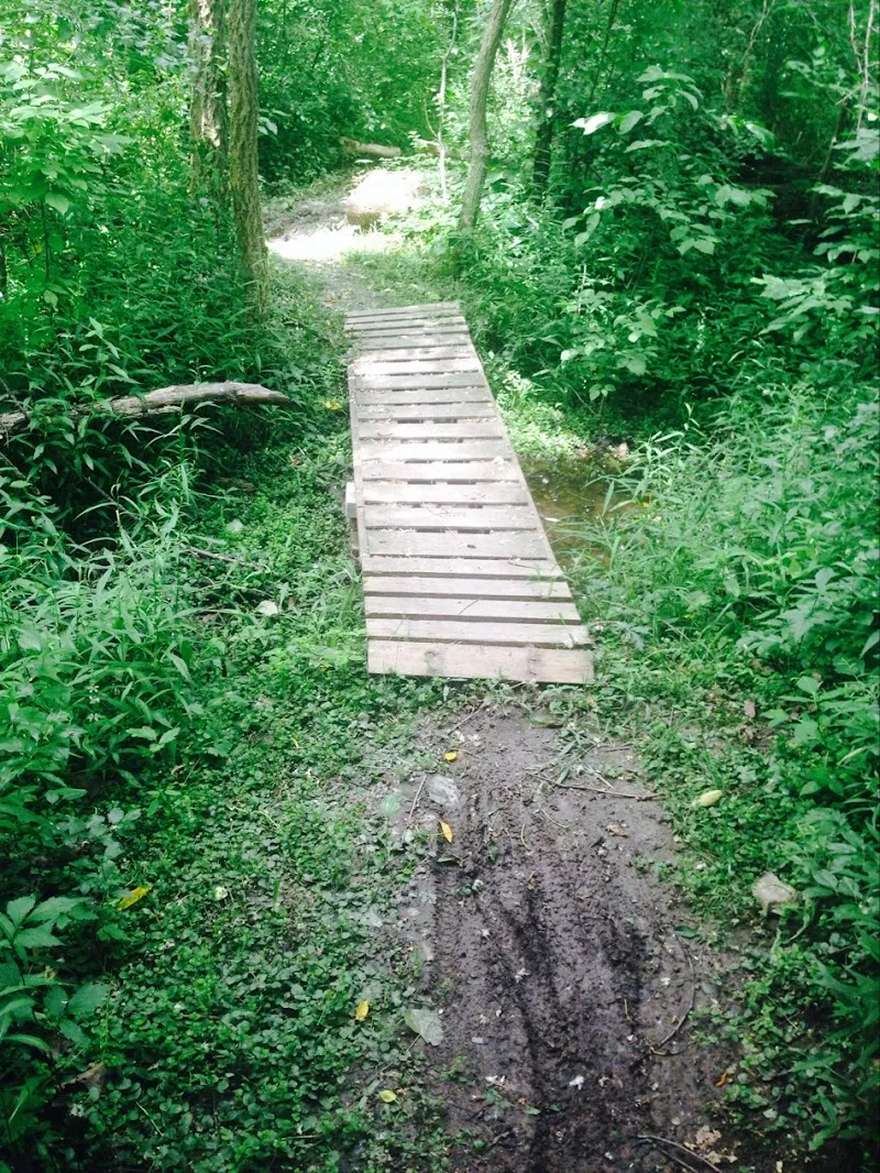 Morton Taylor Trailhead hiking area in Canton, MI