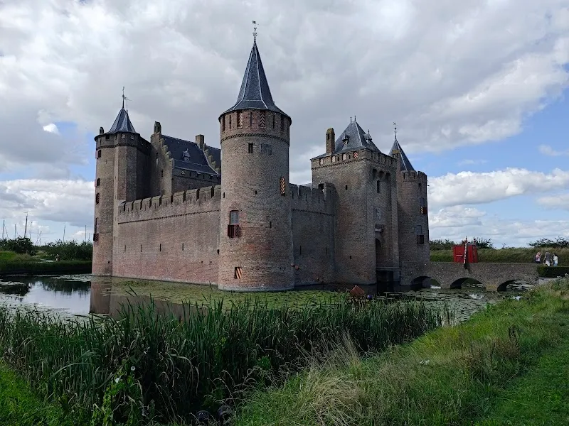 Muiderslot castle in Gooise Meren, NH