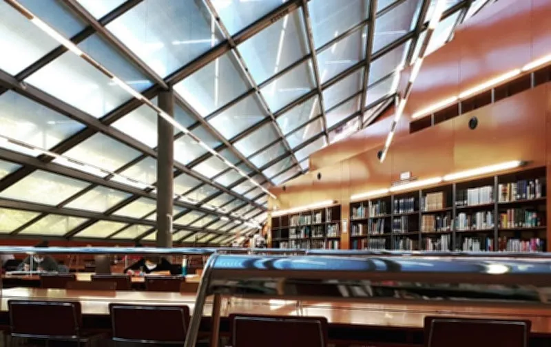 Municipal Library Cardenal Cisneros library in Alcalá de Henares, Madrid