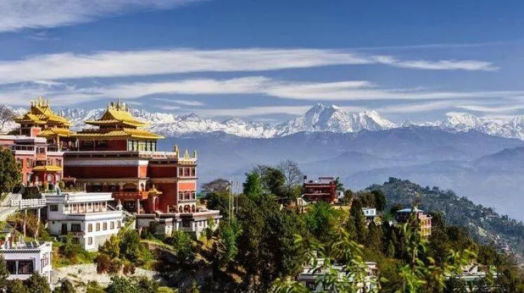 Namobuddha Monastery buddhist temple in Dhulikhel, Bagmati