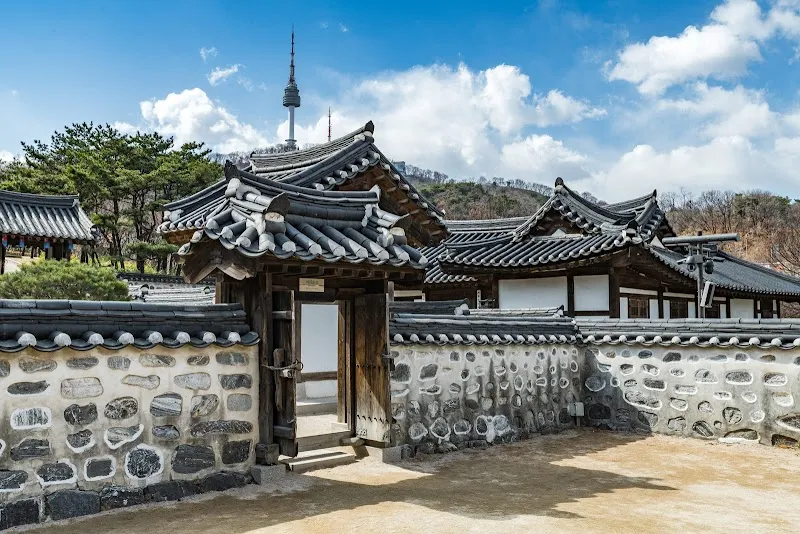 Namsangol Hanok Village tourist attraction in Seoul, SEL