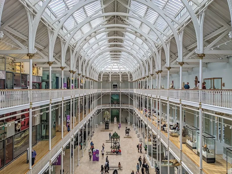 National Museum of Scotland tourist attraction in Edinburgh, SCT