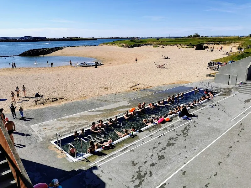 Nauthólsvík Geothermal Beach beach in Grafarvogur, CR