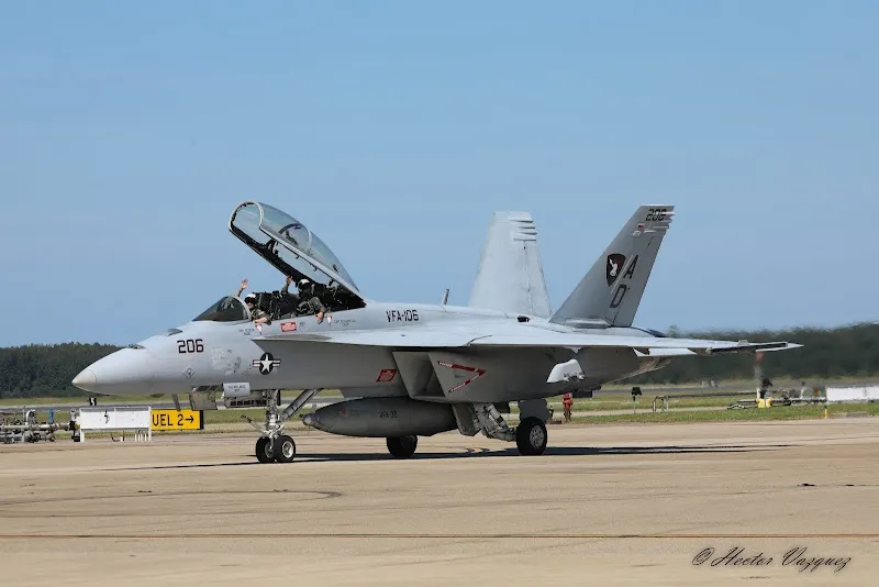 Naval Air Station Oceana airport in Oceana, VA