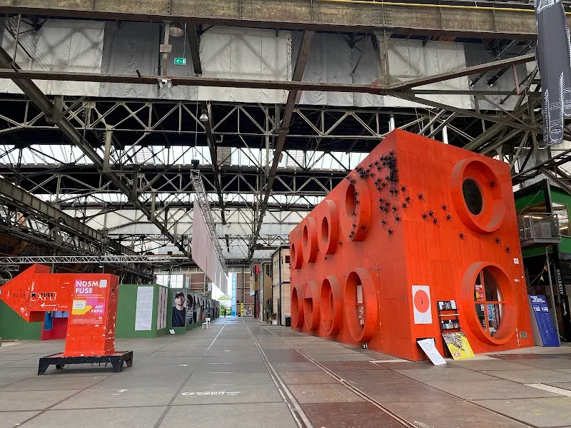 NDSM cultural center in Amsterdam, NH