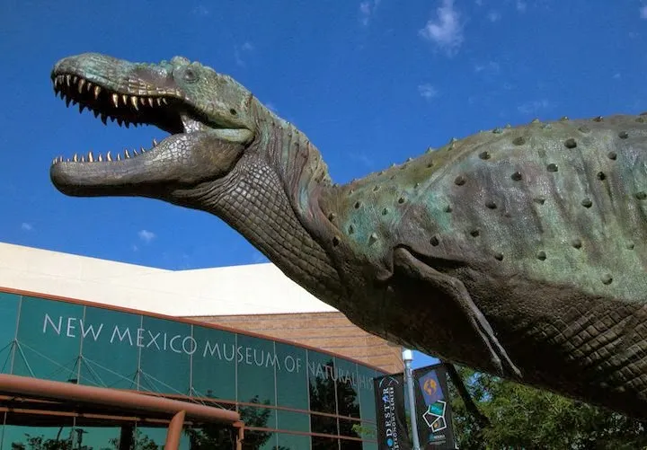 New Mexico Museum of Natural History and Science tourist attraction in Albuquerque, NM