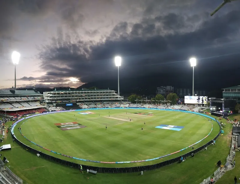 Newlands Cricket Ground athletic field in Newlands, WC